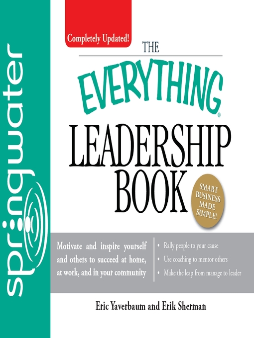 Title details for The Everything Leadership Book by Eric Yaverbaum - Available